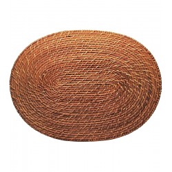 Lugar Americano 45cm Oval de Rattan